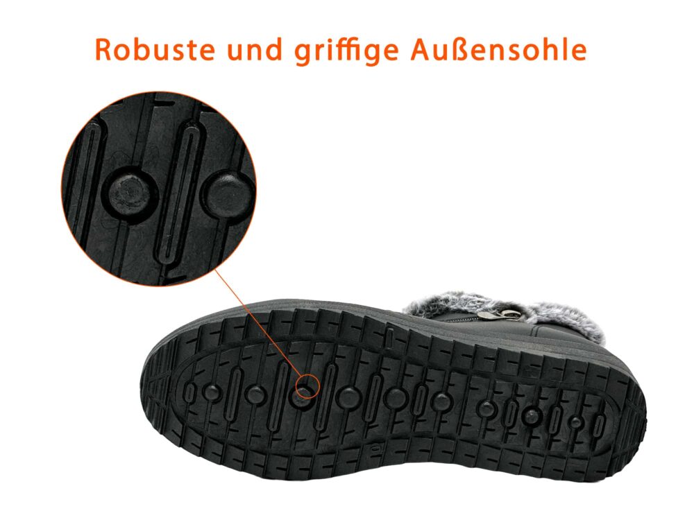 Gefütterte Boots Stiefeletten